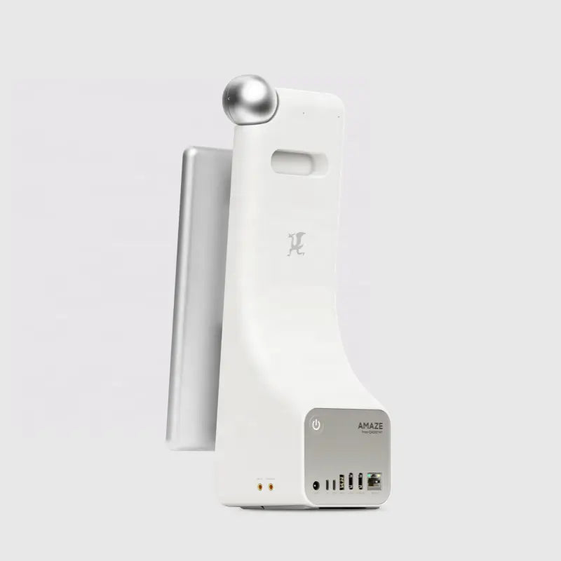 Rückseite der Cadothy Amaze 5 Pro Streaming-Kamera mit Fokus auf das professionelle Anschlusspanel inklusive HDMI, USB und LAN.